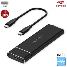 Gaveta para SSD Externo M.2 NMVe CH-M200 C3Tech